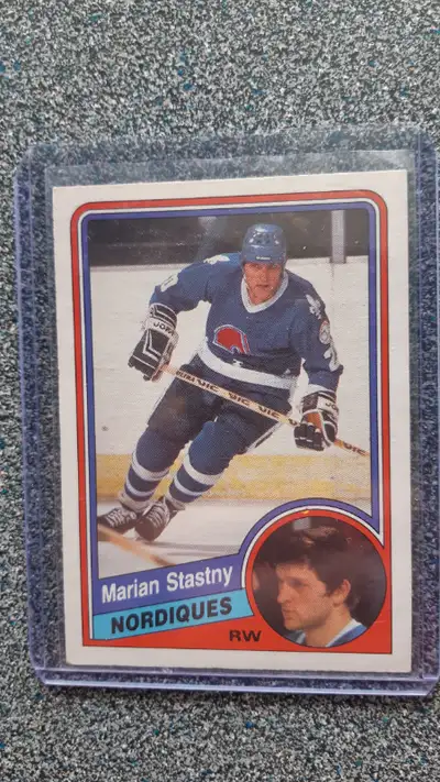 O-PEE-CHEE 1984-85 QUEBEC NORDIQUES MARIAN STASTNY Carte Hockey, View more