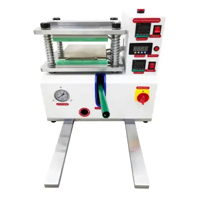 Item number: 057066 Desktop Flat Plate Vulcanizing Machine 50~350℃ Range Hydraulic Hot Pressing Vulc...