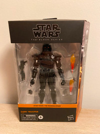 Star Wars Black Series Mandalorian Dark Trooper Action Figure