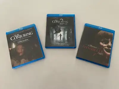 Conjuring Bluray Collection New and never watched Smoke-free home **Will ship, please ask for quote