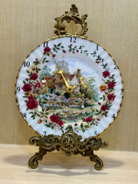 Wall clock Old Country Roses Royal Albert- Cottage garden- Askin