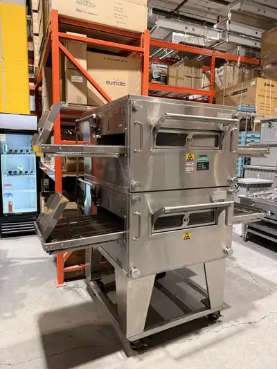 2018 XLT 1832 Series Compact Natural Gas Double Conveyor Oven, View more
