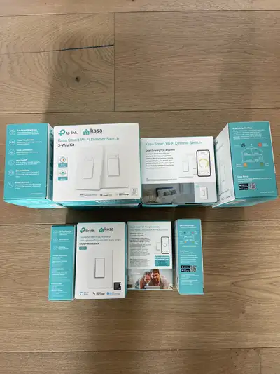 TP-Link Kasa Smart Switches - Brand New in Boxes, View more