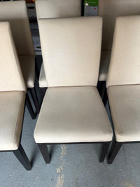 Dining table chairs (set of 8)