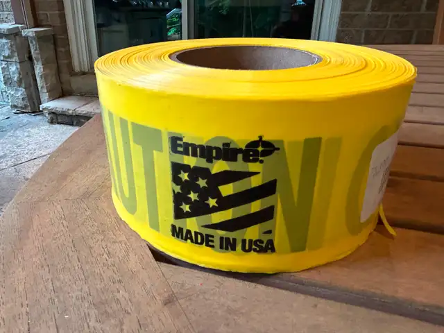 Caution Tape – 1000 Foot Roll - New63760518784897122