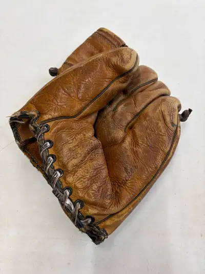 Vintage baseball glove, View more