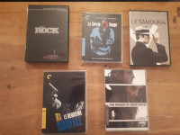 Criterion Collection Blu-rays and DVDs