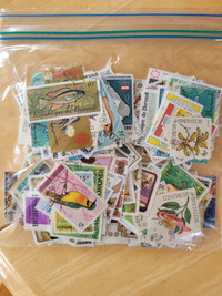 Approximately 300 Used Burundi Postage Stamps
