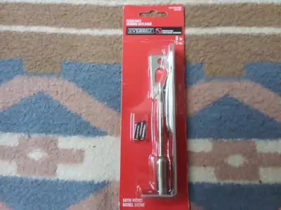 Everbilt 6 inch flush bolt with square end, satin finish, View more