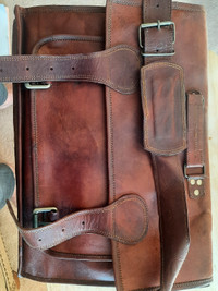 Leather Laptop Carrying Case