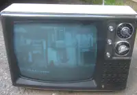 Vintage Space Age Retro Electrohome TV Portable 15" Television