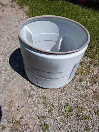 Dryer drums ... No bottoms. Great for fire pits $25 each call or text 289-377-9916