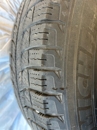 Michelin X-ice Winter tires on Rims
