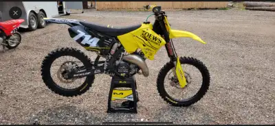 I have decided to sell my 2003 RM125 build. Only 8 hours on the build. No time to ride this bike. Cl...