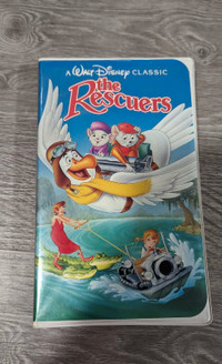 Disney's The Rescuers VHS Movie 