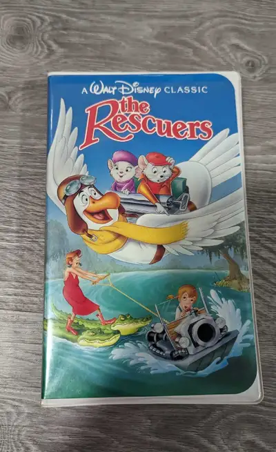 Disney's The Rescuers VHS Movie , View more