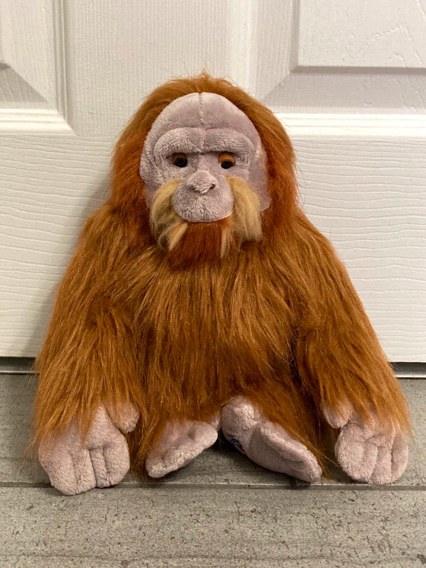 ***LIKE NEW*** Ganz Wenkinz Orangutan WITHOUT CODE for Sale in Garage Sales in Hamilton - Image 4
