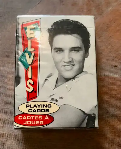 Vintage Elvis playing cards, View more