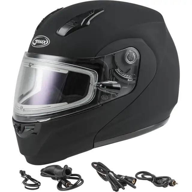 New GMax Vault MD04 Modular Electric Snowmobile Helmet Matte Blk in Other in Kitchener / Waterloo - Image 2