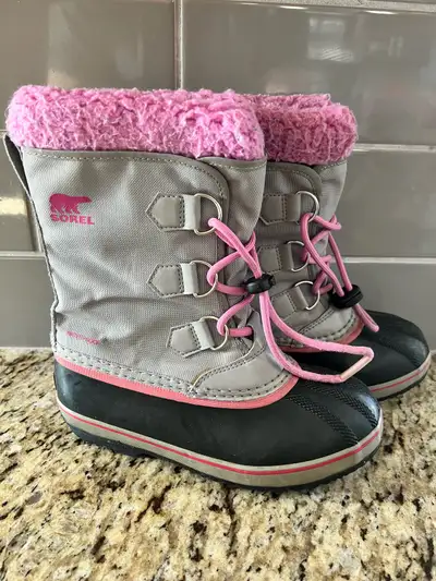 Sorel Snow Boots - Grey Pink Size 2 Windermere Pickup, View more