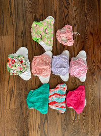 Cloth Diaper Set with Inserts/Bags