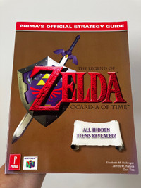 Official Strategy Guide The Legend of Zelda: Ocarina of Time N64