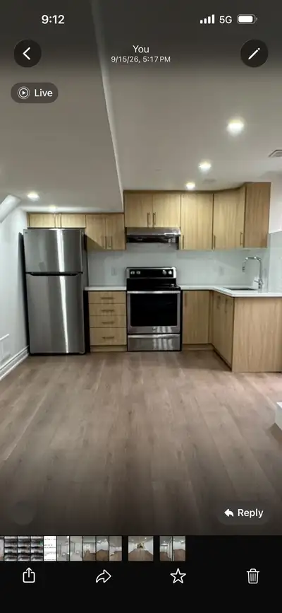 BRAND NEW LEGAL 2-BEDROOM BASEMENT – AJAX Salem Rd & Thackeray Dr, Ajax $1,800/month + 30% utilities...