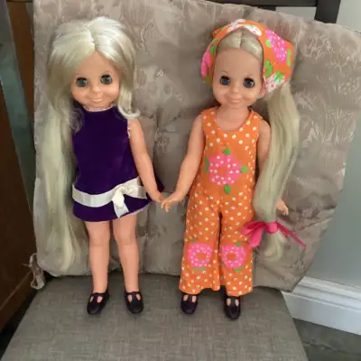 Vintage Ideal VELVET Growing Hair Original or Mod Outfit-each, View more