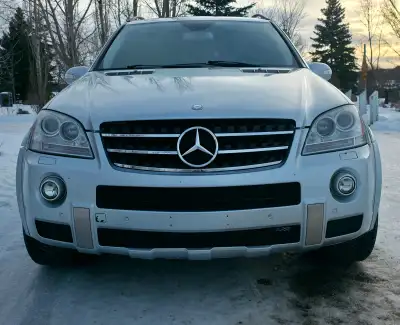 2007 Mercedes-Benz ML63 AMG — Fully Sorted, Safetied, No Deferred Issues 191,000 km | Iridium Silver...