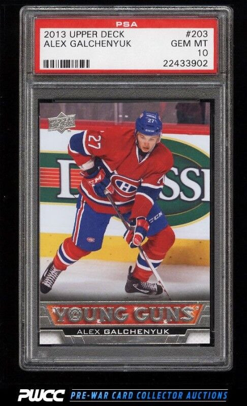 ALEX GALCHENYUK .. Young Guns - UNGRADED + BGS 9.5, PSA10 ($110) in Arts & Collectibles in City of Halifax - Image 2