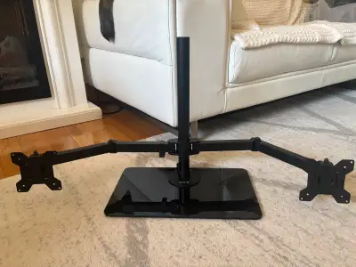 VIVO DUAL MONITOR STAND, View more