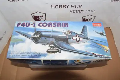 Academy 1657 - AC-062-A You are purchasing a New, opened package but complete Model. Model Name: F4U...