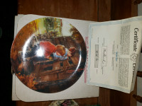 Stewart Sherwood collector plate