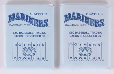 1990 Mariners Mother's Cookies Set of Baseball  Cards, View more