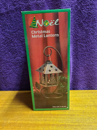 Christmas Metal Lantern
