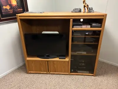 Free Oak TV Stand, View more