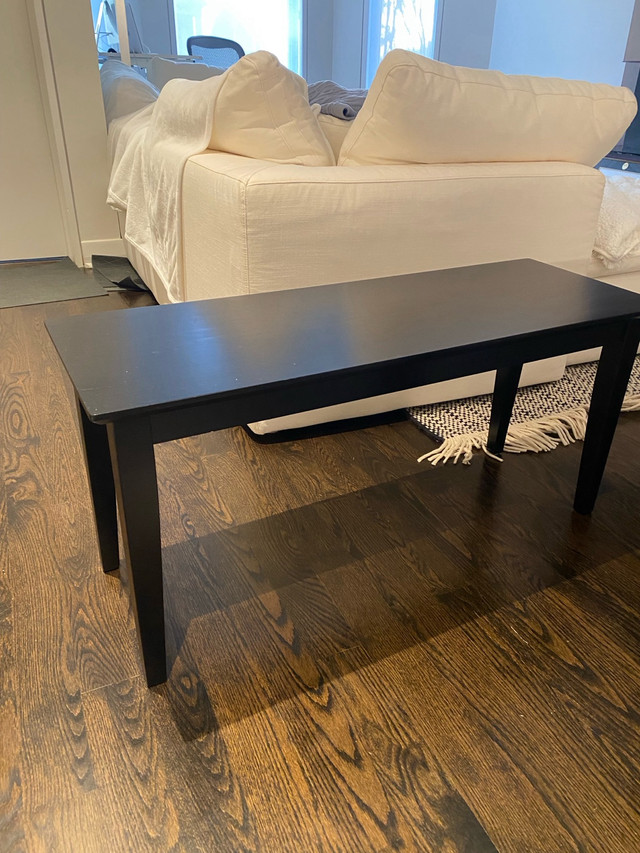 Wood Bench for dinner table (black) in Other in City of Toronto
