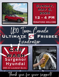 Car Wash Fundraiser, Plant Sale, Bake Sale and More!