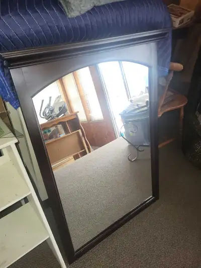 Wooden mirror, View more