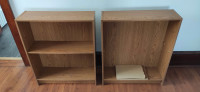 2x Bookshelves - Adjustable!