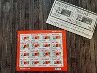 MACLEAN'S MAGAZINE 100th Anniversary postage STAMPS (from 2005)