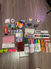 Art supplies bundle