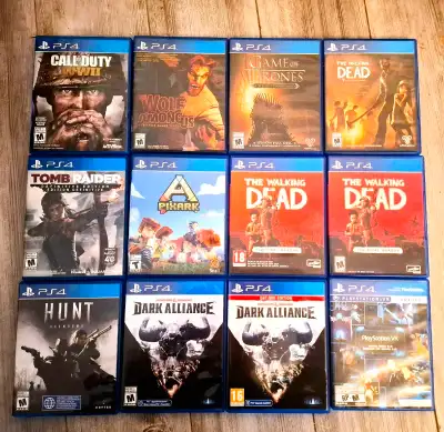 Playstation 4 Games - 12 in stock, View more