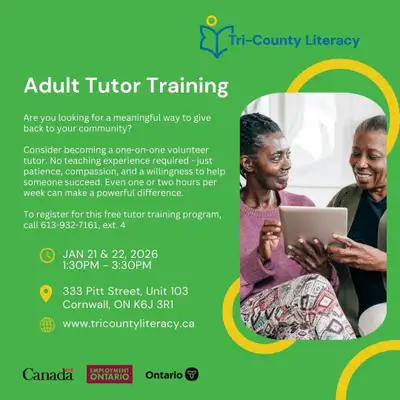 FREE Tutor Training - January 21 & 22, 2026, View more