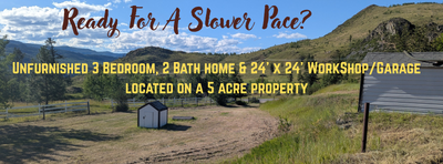 5 Acres of OPPORTUNITY – Aggressively Priced Horse Property, Recreation Retreat or Private Bike Park...
