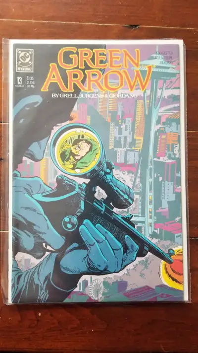 Green Arrow - issue 13 - Jan 1989 - comic, View more