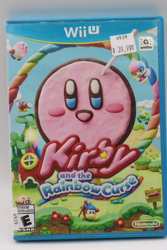 Kirby and the Rainbow Curse, For Wii U (# 4939) in Nintendo Wii U in City of Halifax