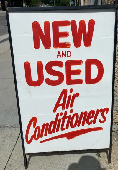 Large selection of new and used reconditioned air conditioners, both window and wall units. Prices s...