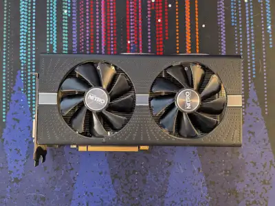 AMD radeon RX 580 8gb Saphire Nitro, View more