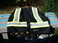 Dakota Black Safety  Vest - 4XL /5XL- High Visibility
